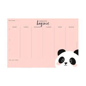 Legami Smart Notes - Paper Mousepad & Notepad - Panda