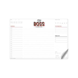 Legami Smart Notes - Paper Mousepad & Notepad - Boss