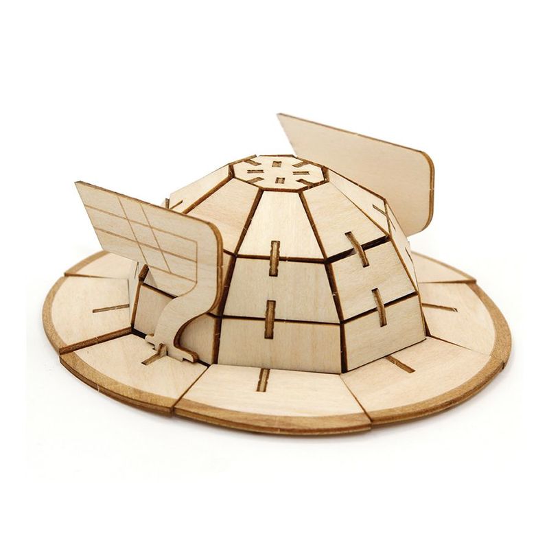 لعبة كتاب ونموذج خشبي ثلاثي الأبعاد على شكل The Flash من إنكريديبويلدز