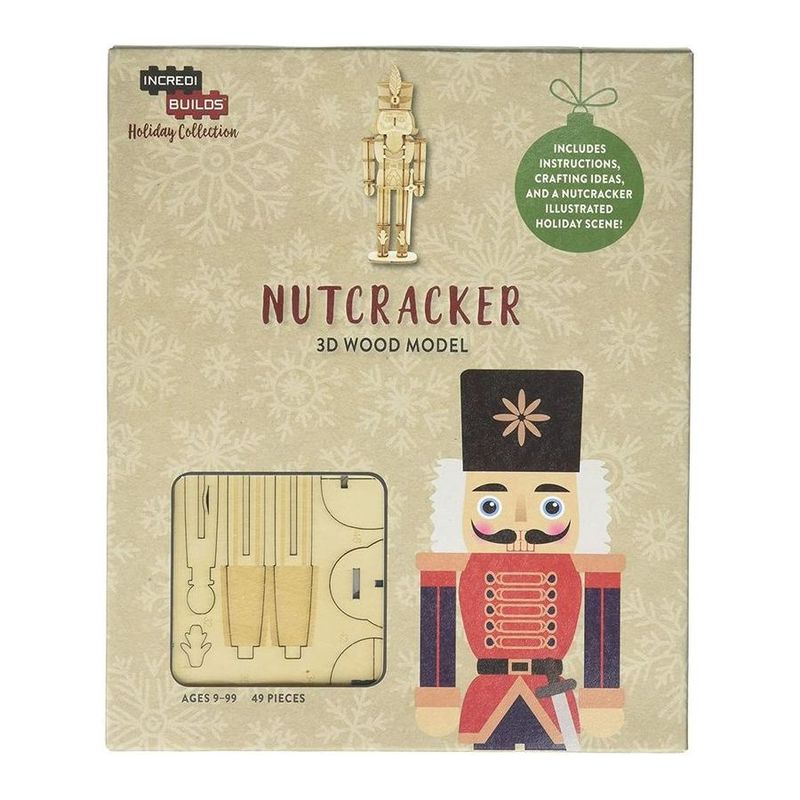 Incredibuilds Holiday Collection Nutcracker