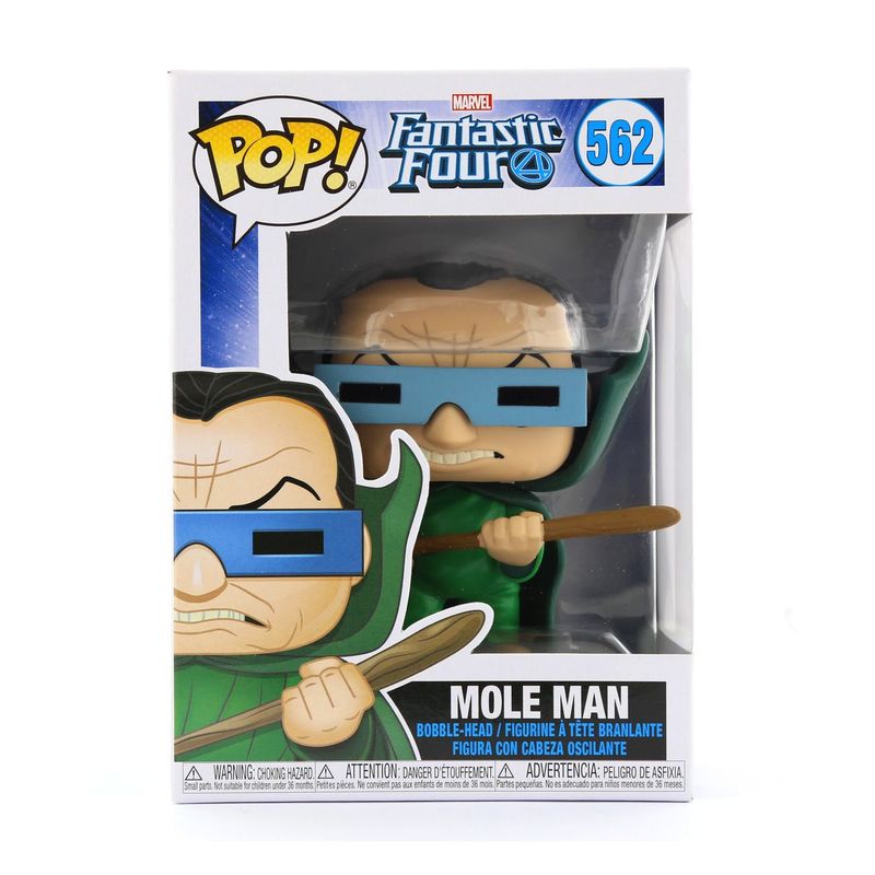 Funko Pop Marvel Fantastic Four Mole Man Vinyl Figure