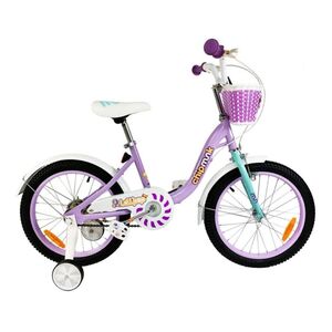 Chipmunk MM 12 Inch Kids' Bicycle Purple