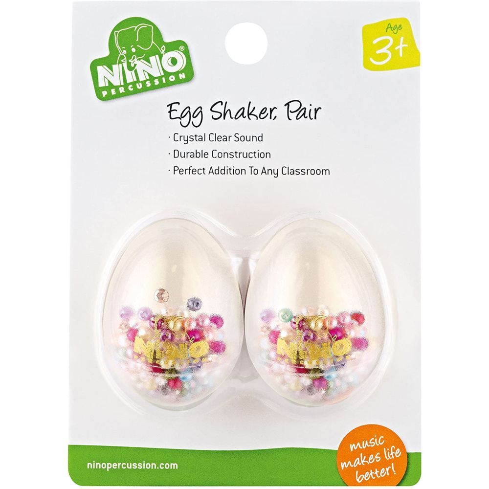 Nino Percussion Transparent Egg-Shaker Pair