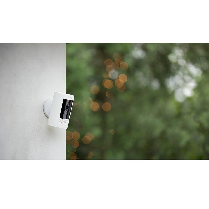 Ring Stick Up Cam Indoor/Outdoor Battery White