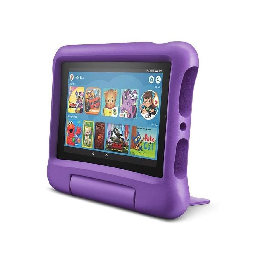 Amazon Fire 7 Kids Edition Tablet 7-Inch 16GB Purple + Kid-Proof Case