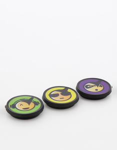 Nikidom Pack Of 3 Pins Emoticons Cool