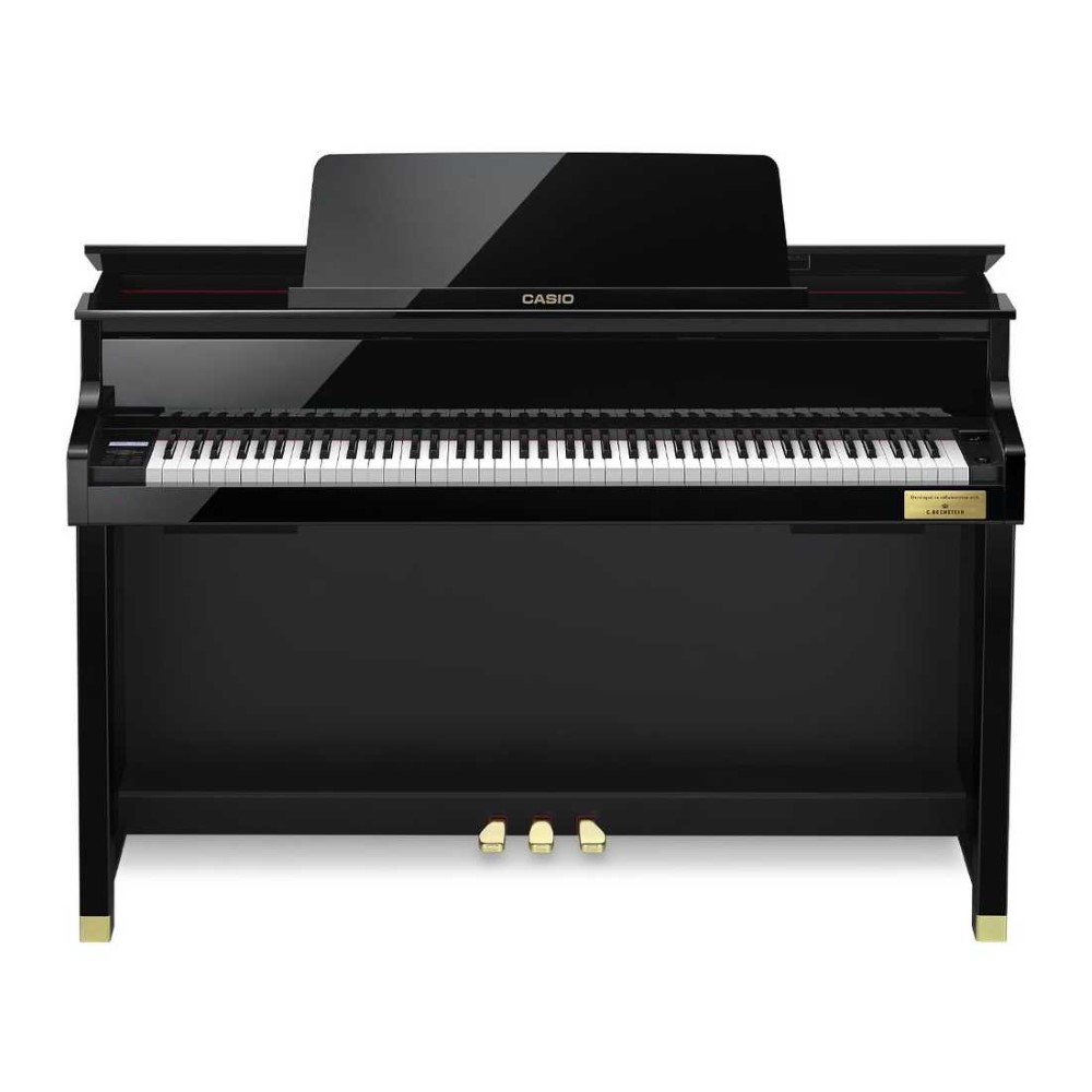 بيانو رقمي هايبرد جراند GP-500 بلون أسود من كاسيو