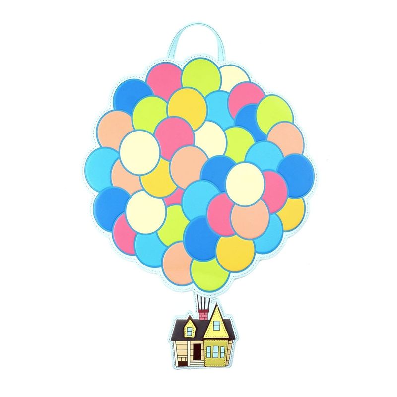 Loungefly Disney Pixar Up Balloon House Convertible Mini Backpack