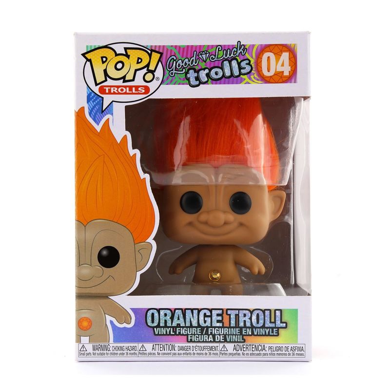 Funko Pop! Trolls Orange Troll 3.75-Inch Vinyl Figure