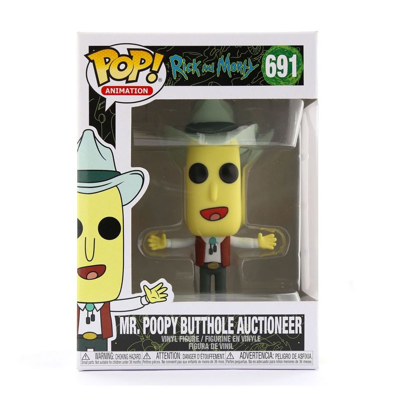 Funko Pop Animation Rick & Morty Mr. Poopy Butthole A Vinyl Figure