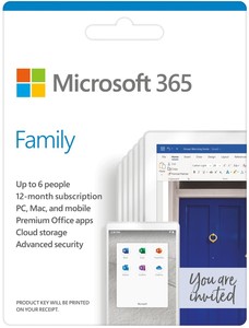 Microsoft Office 365 Home 32 bit/x64 اشتراك لمفتاح المنتج لجميع اللغات عبر الانترنت 1 Lic قابلة للتحميل فى الشرق الاوسط فقط NR