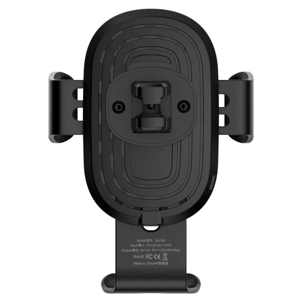 Devia Gravity Sensor Car Air Vent Wireless Charger Phone Holder Black