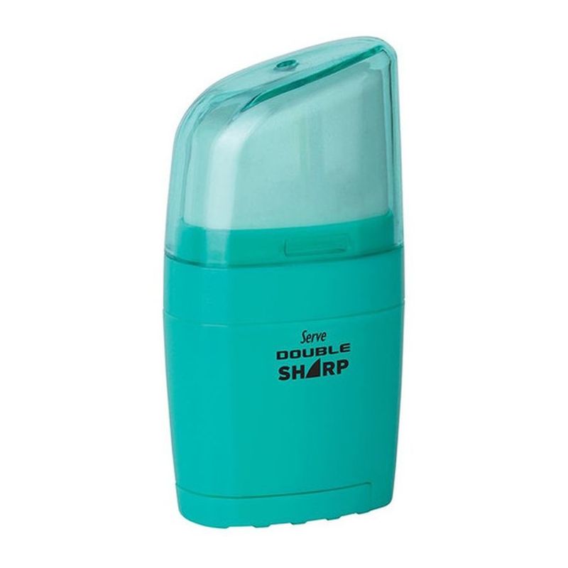 Serve Double Sharp Eraser & Sharpener Combo Mint Green