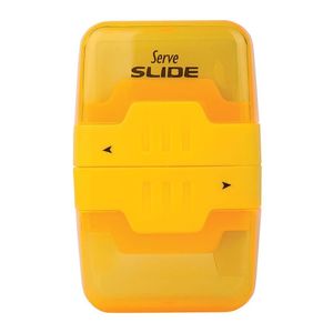 Serve Slide Eraser & Sharpener Combo Yellow