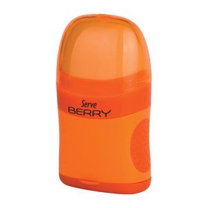 Serve Berry Eraser & Sharpener Combo Orange