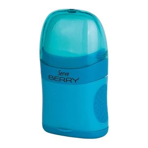 Serve Berry Eraser & Sharpener Combo Blue
