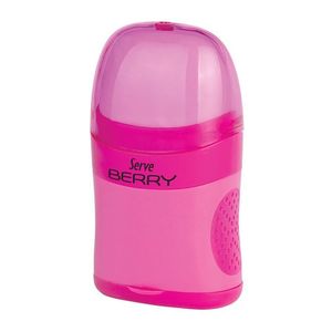 Serve Berry Eraser & Sharpener Combo Pink