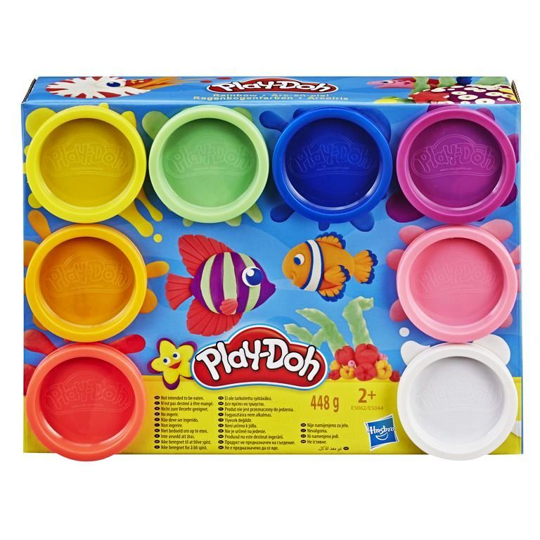 Play Doh 8 Pack Rainbow