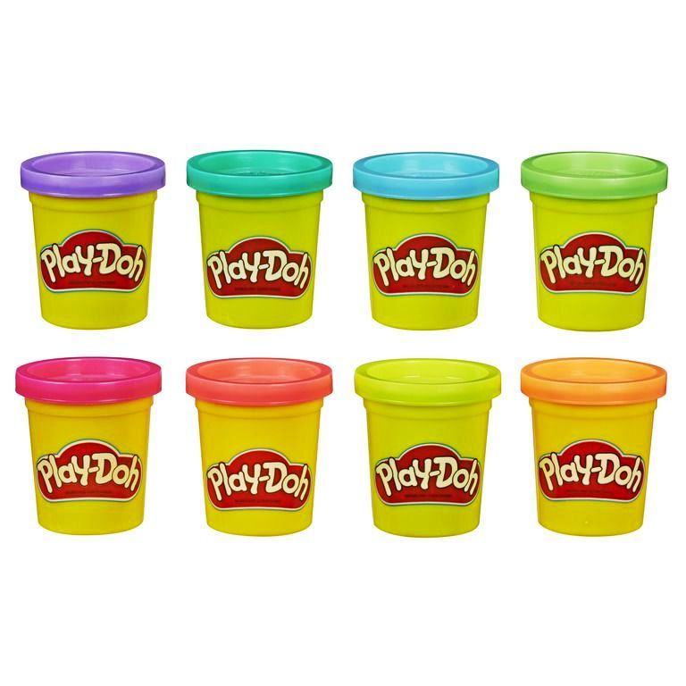Play Doh 8 Pack Neon
