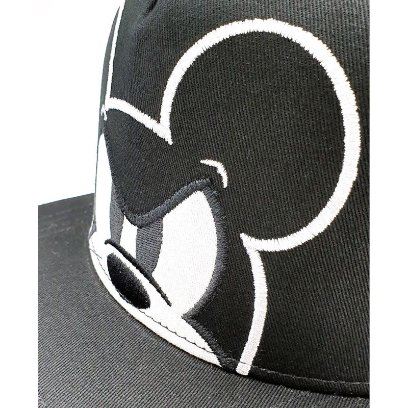 قبعة تحمل صورة ميكي ماوس للرجال لون أسود