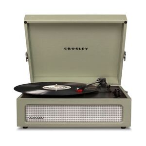 Crosley Voyager Portable Bluetooth Turntable with Built-in Speakers - Sage