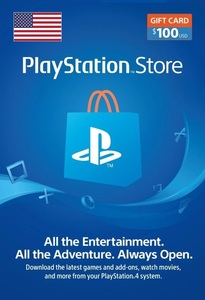 Sony PSN PlayStation Network Topup Wallet (US) - 100 USD