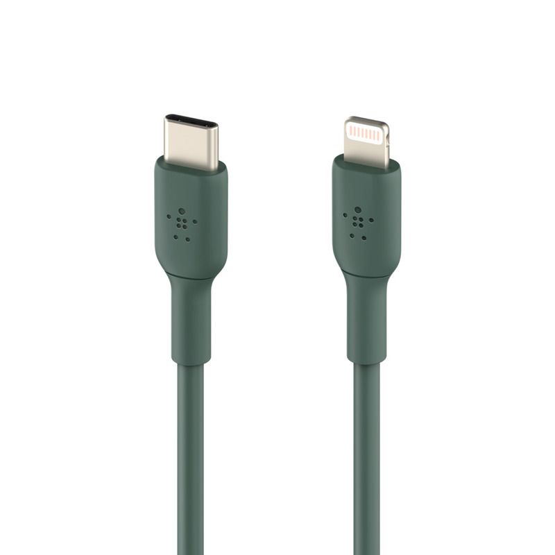 Belkin BOOST CHARGE USB-C to Lightning Cable 1m Midnight Green