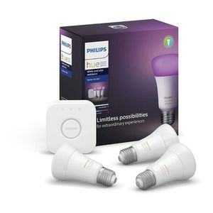 Philips Hue White & Color Ambience 9W A60 E27 Starter Kit