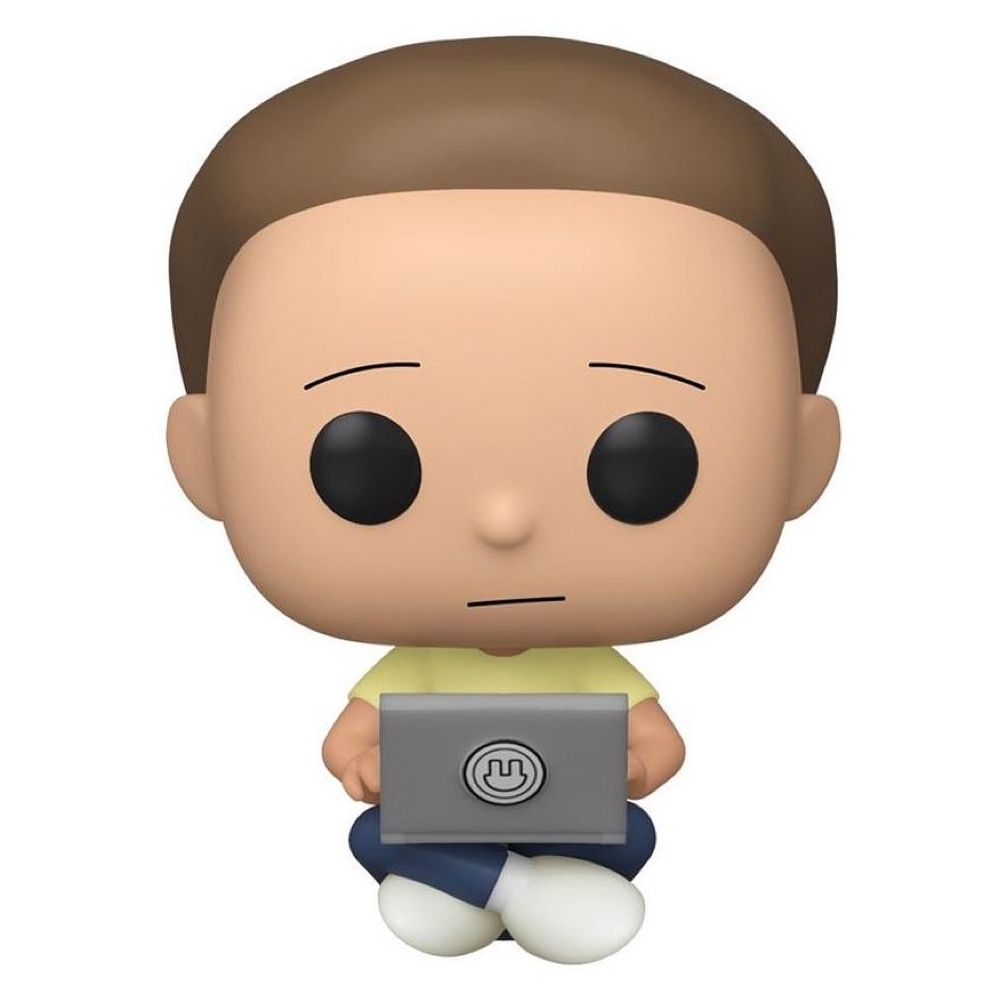 Funko Pop Animation Rick & Morty Morty with Laptop