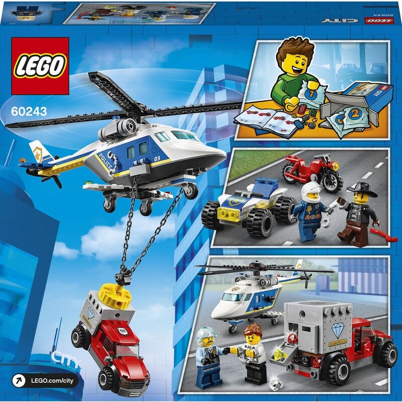 LEGO City Police Helicopter Chase 60243