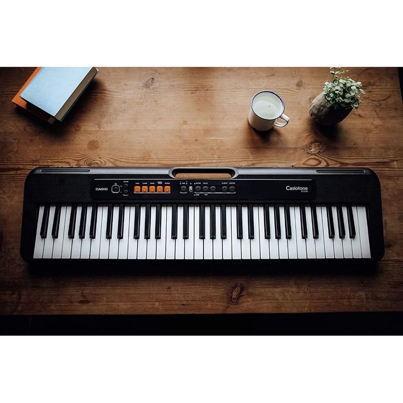 Casio CTS-100 61-Key Portable Electric Keyboard Black