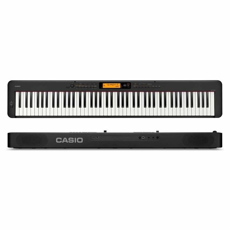 بيانو رقمي CDP-S350 بعدد مفاتيح 88 بلون أسود من كاسيو