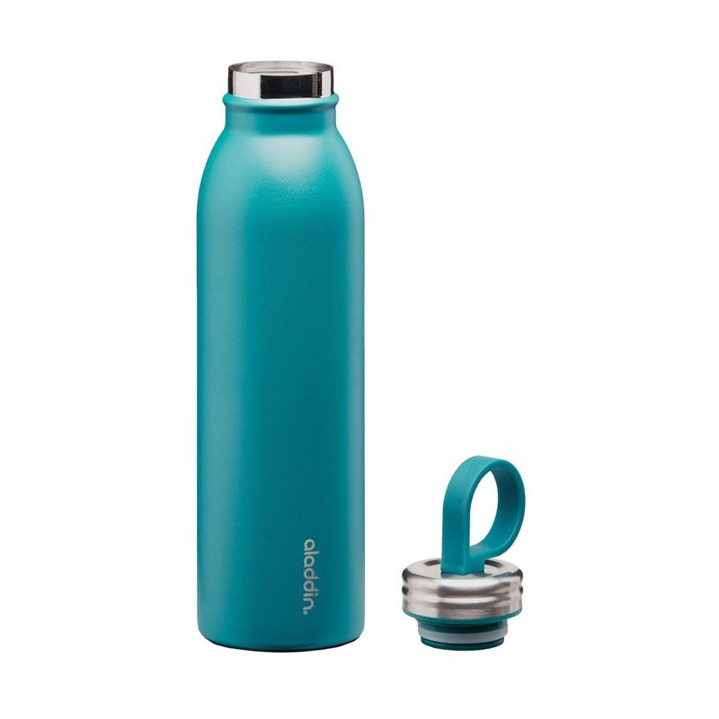Aladdin Chilled Thermavac Stainless Steel Water Bottle 0.55L Aqua Blue