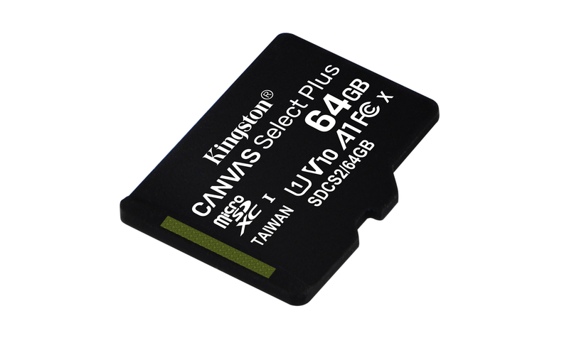 Kingston Canvas Select Plus microSD Card SDCS2 - 64GB