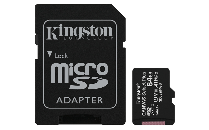 Kingston Canvas Select Plus microSD Card SDCS2 - 64GB