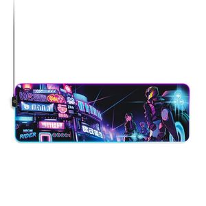 SteelSeries QcK Prism XL Neon Rider Edition Mouse Pad
