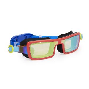 Bling2O Swimming Goggles Electric 80's Retro Red