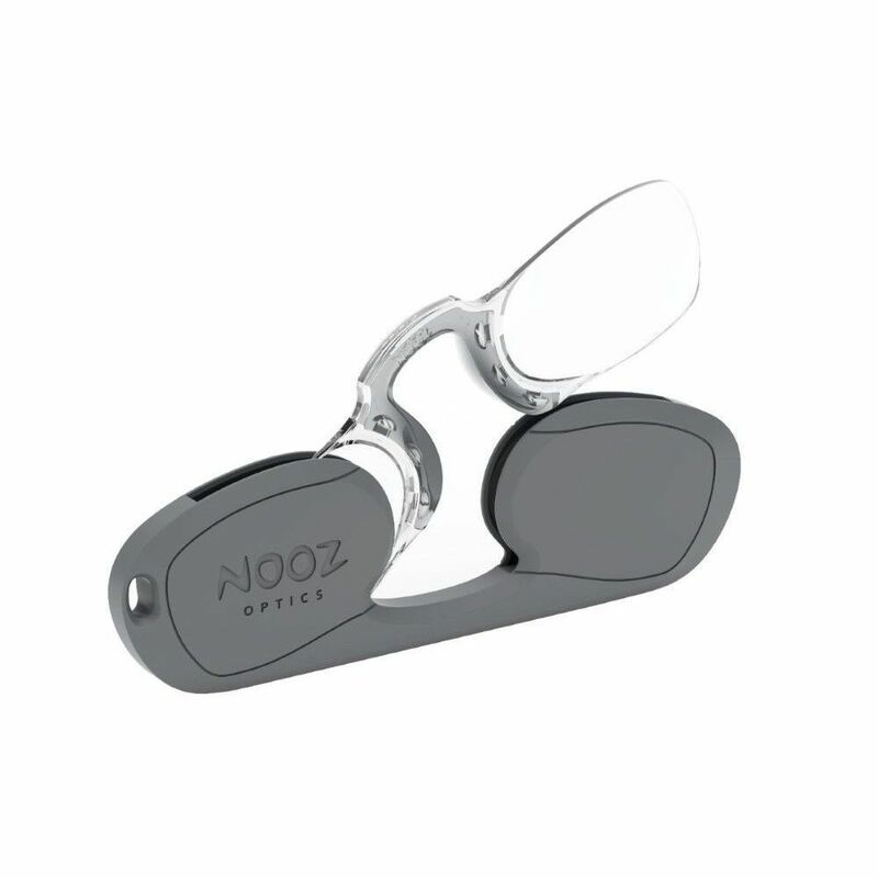 Nooz Original Rectangular Reading Glasses Grey (+1.5 Perscription)
