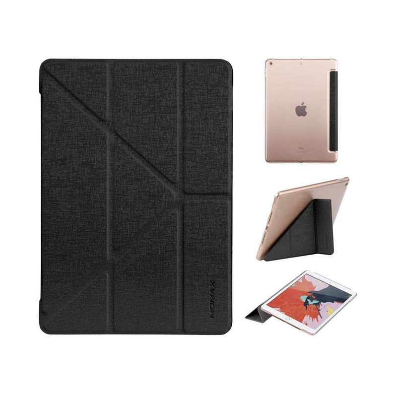Momax Flip Cover Black for iPad 10.2-Inch