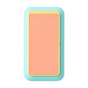 Handl New York Glow In The Dark Grip & Stand Coral/Mint for Smartphones