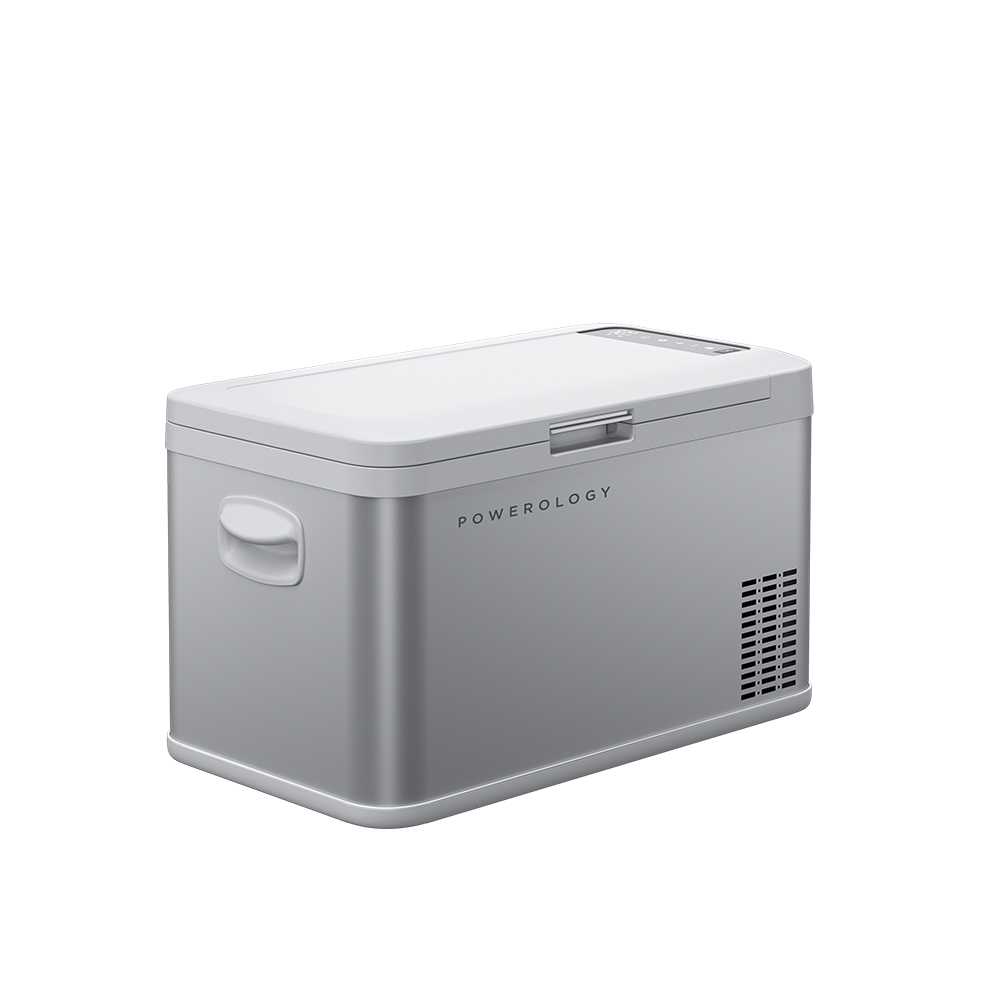 Powerology Portable Fridge & Freezer 15600mAh 25L Grey