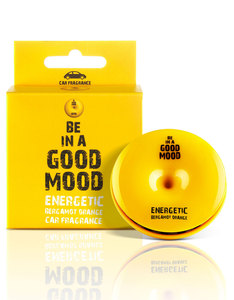 Good Mood Energetic Bergamot Orange Car Fragrance 0.52oz