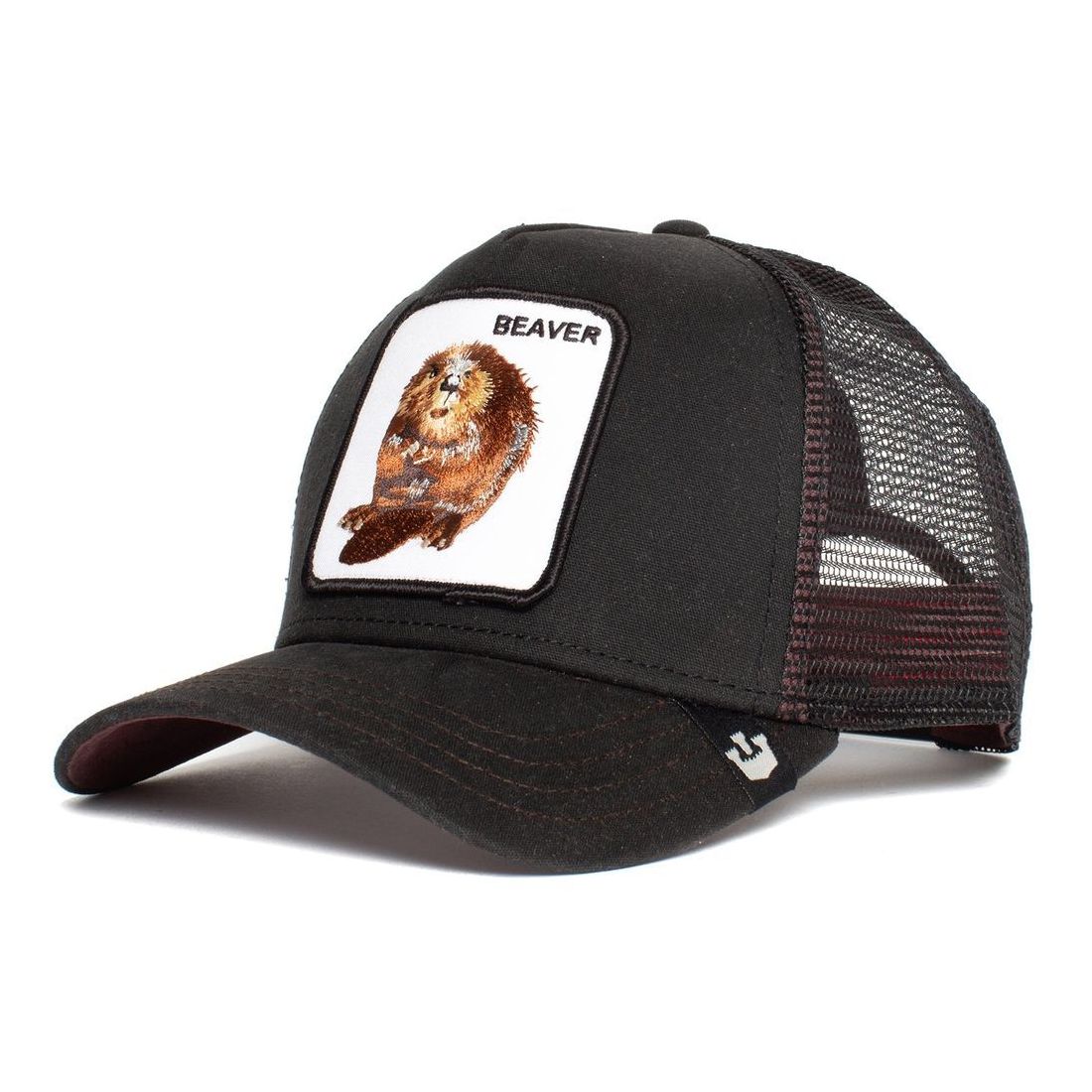 قبعة للجنسين بنمط بروس واكسد تحمل صورة قندس من غورين أسود