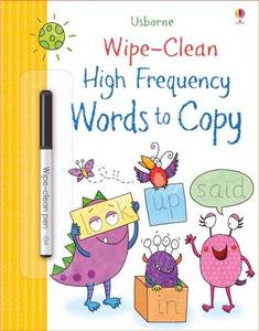 Wipe-Clean High-Frequency Words to Copy | Usbourne