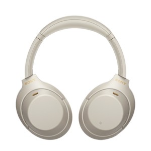 Sony WH-1000XM4 Silver On-Ear Bluetooth Headphone with Noise Cancellation