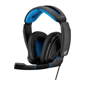 EPOS SENNHEISER GSP 300 Closed Acoustic Gaming Headset - Black/Blue
