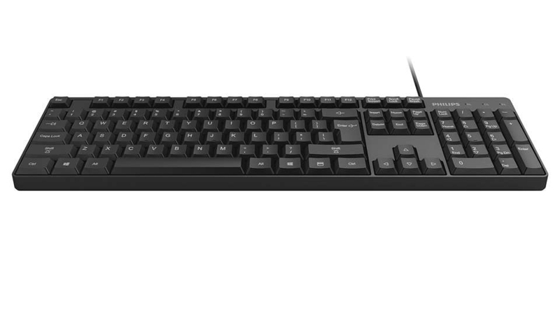 Philips SPK6254B Wired Keyboard Laser Keys