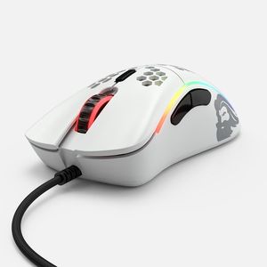 Glorious Model D Minus Matte White Gaming Mouse