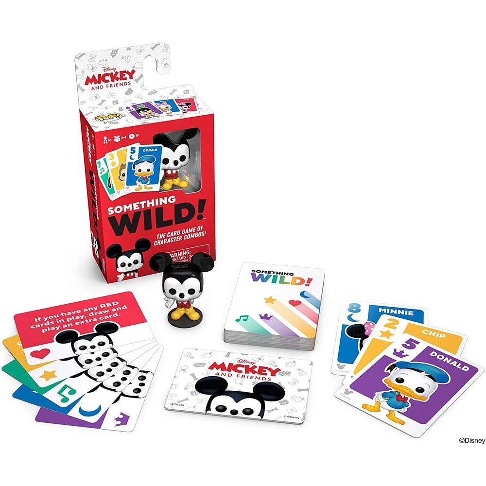 Funko Signature Games Something Wild Disney Mickey & Friends Card Game