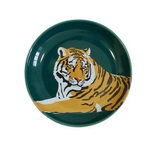 Emily Brooks Ceramic Trinket Tray Tiger